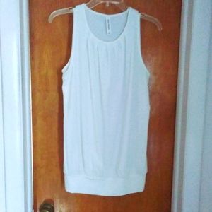 Zenana Premium White Tank Top S